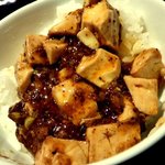 中華川菜 蓮華 - 【2016・1月】ご飯の上に麻婆豆腐♪