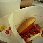 ラー油バーガー