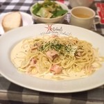 イタリア式食堂　イルキャンティ金沢 - 鮭と白菜のクリームパスタ❣️