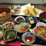 あなご料理 柊 - 穴子づくし御膳（2800円）