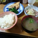 お食事処 ばん - 一品定食（600円）2016年1月