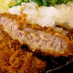 松のや - 新春湾コイン♪卸しロース定食（並）￥500円