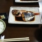 浜潮 - (ランチ)煮魚定食¥1,080　金目鯛と鰆でした
