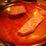 鉄板焼 徳吉 - 石垣牛の「サーロイン」と「シャトーブリアン」