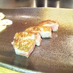 鉄板焼 徳吉 - 「サーロイン」は絶品