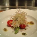 鉄板焼 徳吉 - 「アオダイ」のマリネ風