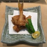 三代目 まる天 - フグの唐揚げ