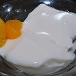 青龍 - 2016/1　⑧別途注文の自家製杏仁豆腐