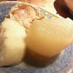 赤玉 本店 - 大根も痺れる・・・