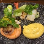 福島 るぼわ - ２０１５・１１月再訪　足赤海老　ホタテ　アオリ烏賊