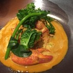 ２０１６・１月　活けオマール海老とキャベツのシューブレゼ