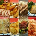 餃子処　小桜亭 - 生姜たっぷり焼き餃子、鶏皮餃子、揚げ餃子、特製煮豚、ニラサラダ、自家製燻製、唐揚げ、チーズ餃子