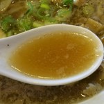 二代目 うめまる 麺や日の出 - 梅丸のスープ
