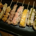 神田　蔵地 - 一見ミーハーな取り合わせだが焼き具合も良しで美味し♪