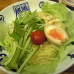 風風ラーメン - 2010/08/04　冷し中華　うめ　780円　うめダレいけてます。ハイ！