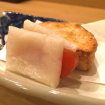 樋口 - 2016/01_唐墨餅と海老芋