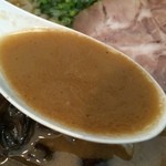 麺屋 菜々兵衛 - 【2016年01月】煮干とんこつラーメンのスープアップ。