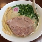 麺屋 菜々兵衛 - 【2016年01月】鶏白湯 塩（＠750） 大盛（＋50）、＠800円。