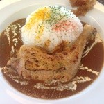 湖亭 - チキンカレー。