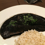 Bihotza - イカの墨煮