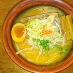 味噌ラーメン ねむろ - 蟹味噌ラーメン