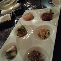南青山エッセンス - 前菜の盛合せ、秋刀魚にラム肉、水タコ少
