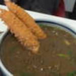 あづまや - 海老カレーうどん  (1,150円) 海老がどーーん !!