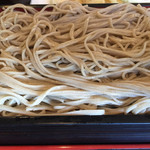 生粉蕎麦 玄 - そばのアップ
１０割ですぞ。