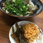 今浪うどん - 今浪うどん(福岡県北九州市小倉南区北方)肉うどん(小)