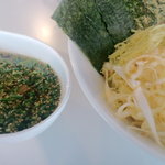 オカザキ - 醤油ネギつけ麺