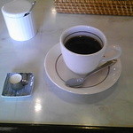 喫茶もか - モーニングセットのドリンク　珈琲HOT　2016.1.28
