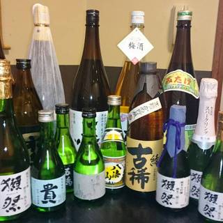 ★A wide selection of sake and shochu★