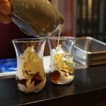 中国菜 火ノ鳥 - お茶のゼリーUP