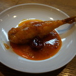 中国菜 火ノ鳥 - サバフグの北京風甘辛和え