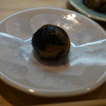 中国菜 火ノ鳥 - 前菜UP：クラゲと福建海苔の煮凝り