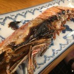 車エビの塩焼き