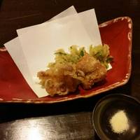 和食あかざわ - 天ぷら盛り合わせ2016、１