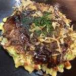 Okonomiyaki Chiyo - 青海苔かけました(^^)❤