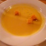 つばめグリル - コースセットのスープ