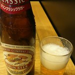 ビール(小ビン)(300円)