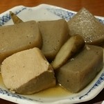 和庵 - 【ランチ】とり・ゴボウ・コンニャク旨煮