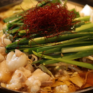 十勝産和牛牛もつ鍋