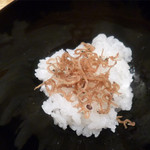 茶懐石 中伴 - じゃこご飯(2016)