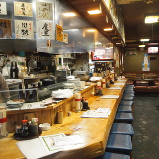 counter, tatami seats