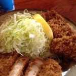 牡蠣フライ240円×3個