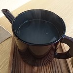 蕎麦湯～釜湯ですね？？