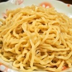 麺舎 ヒゲイヌ - 牛スジつけ麺（麺）