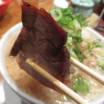 ラーメン龍の家 - 肉厚チャーシュー