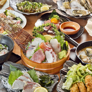 愛媛県の郷土料理や地物食材を堪能できる多彩なコースをご用意