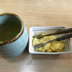 yamamotoudonten - 生姜はうどんと一緒に提供されました。